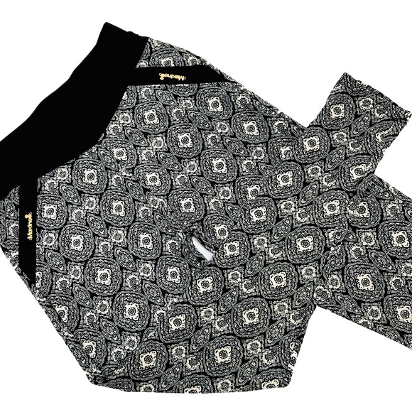 New Mix Pants - New Mix Damask Print Leggings